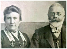Johanna und Alfred Westphal - Der Geheimrat und Geodät Westphal war der Ideengeber für das Kaiser-Denkmal des Küffhäusers